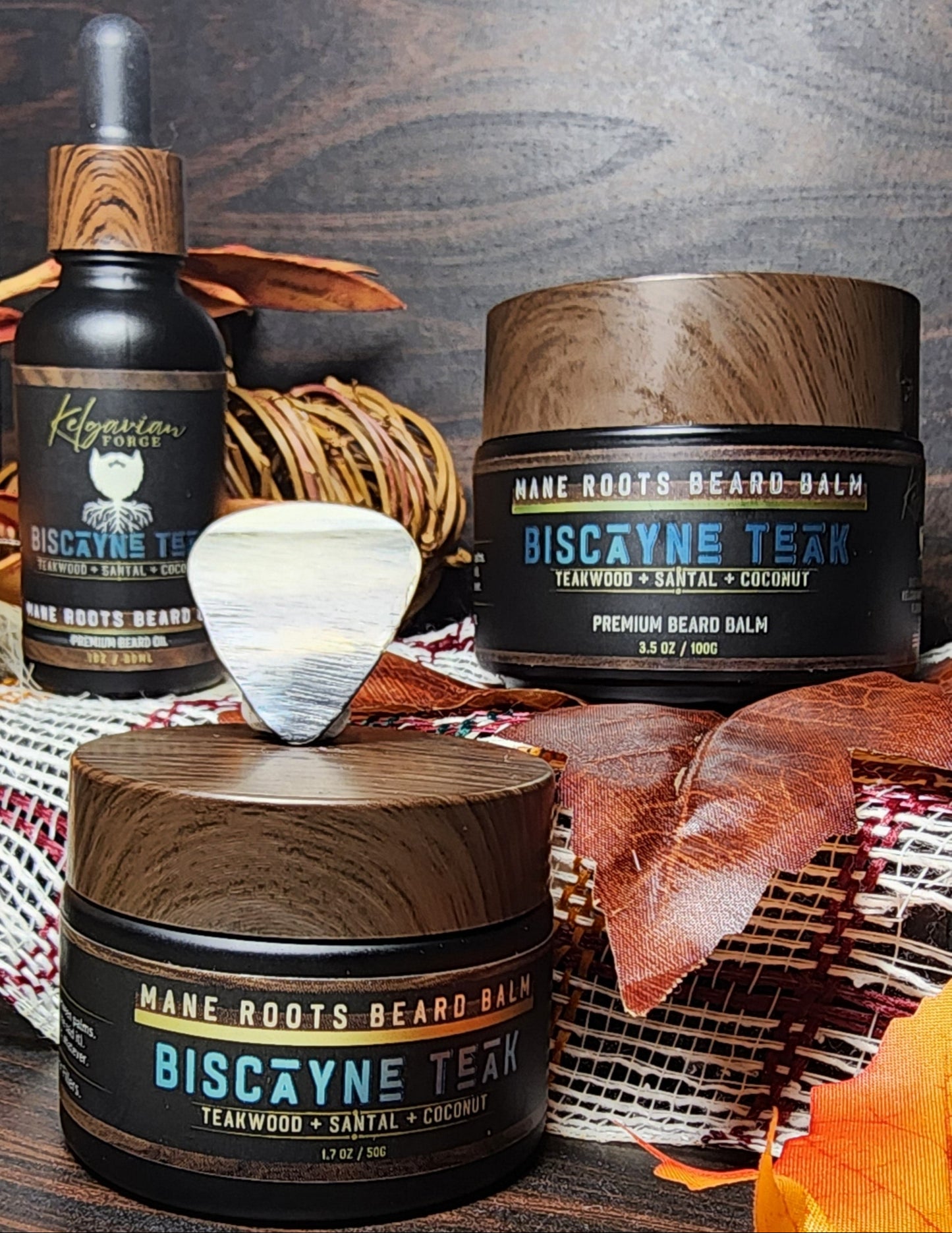 Biscayne Teak | Coastal Spice Beard Balm