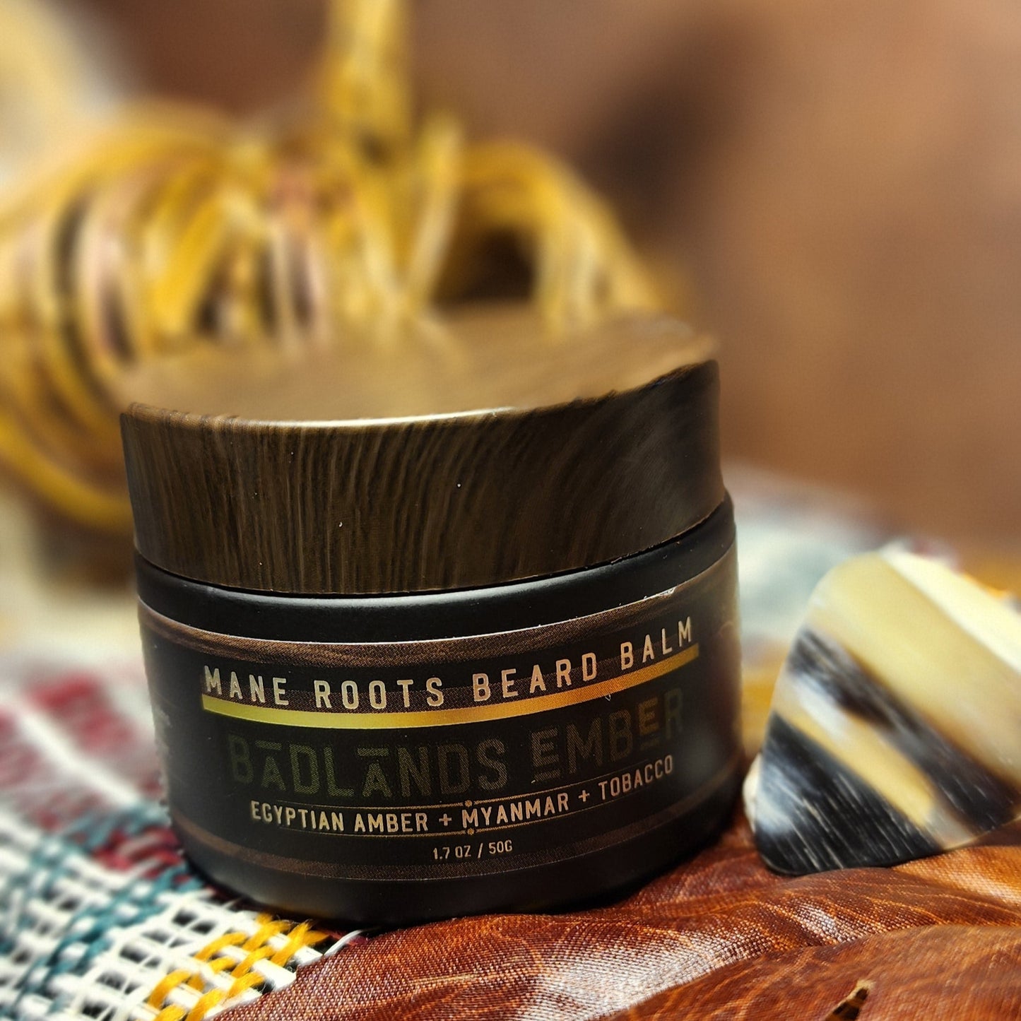 Badlands Ember | Smoky Amber Beard Balm