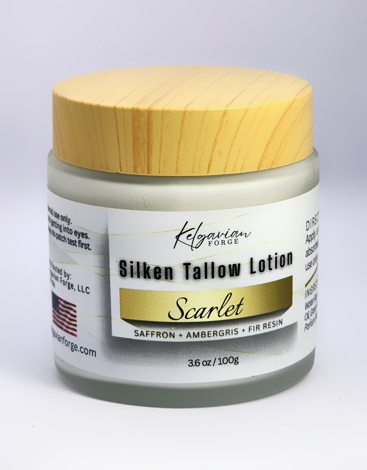 Silken Tallow Lotion - Scarlet
