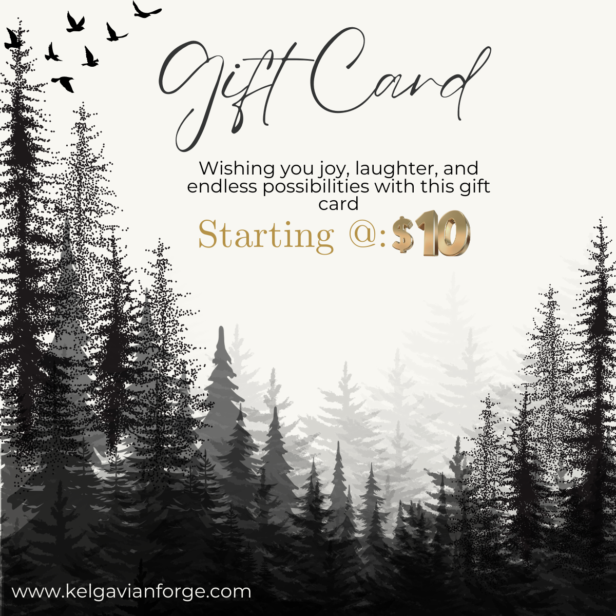 Kelgavian Forge Gift Card