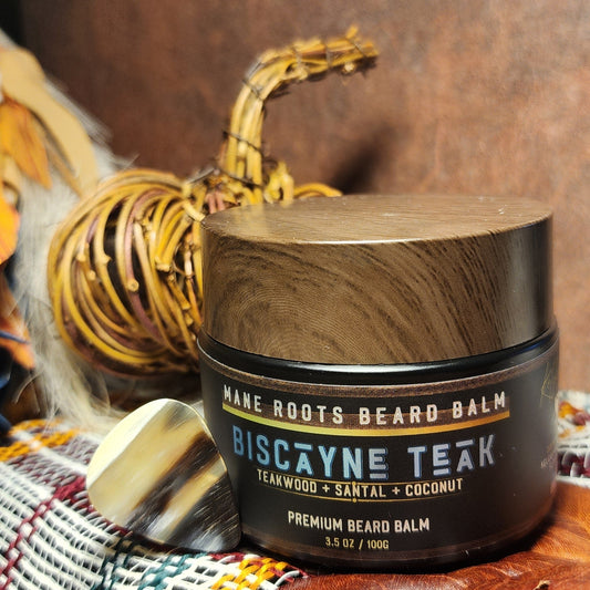 Biscayne Teak | Coastal Spice Beard Balm