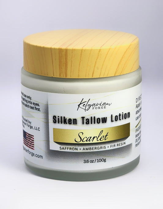 Silken Tallow Lotion - Scarlet