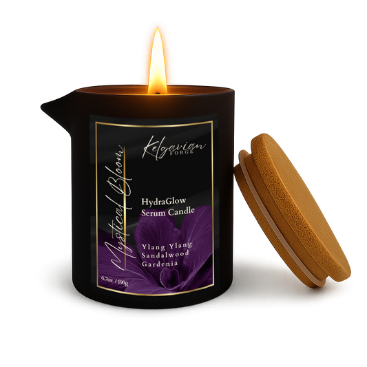 Mystical Bloom | Ethereal Ember Serum Candle