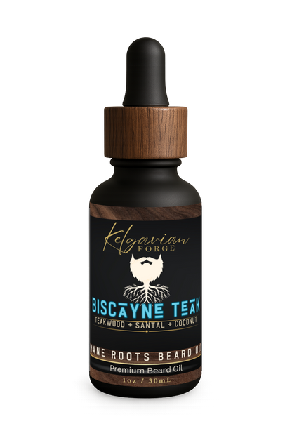 Biscayne Teak | Coastal Spice Beard Oil